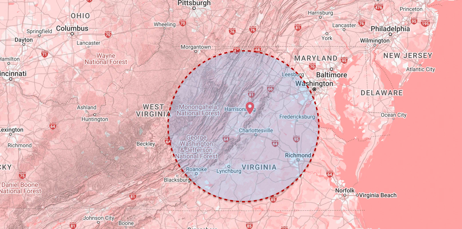 map red rock concrete 2